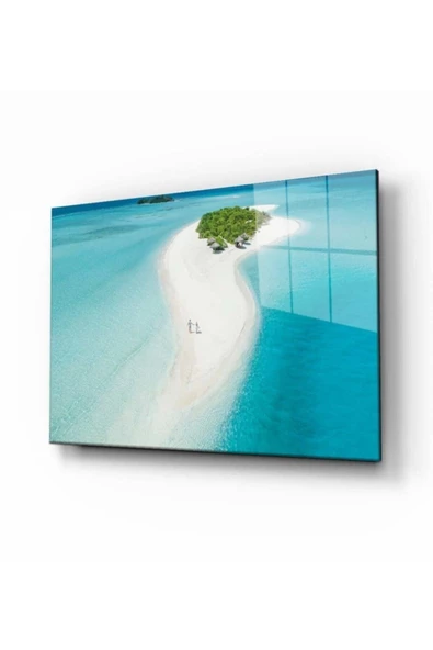 AlpiLeo Doğa Manzara Alp Özel Cam Tablo 4mm Dayanıklı Temperli Cam ürün görseli 1