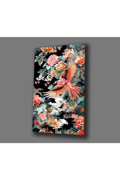 AlpiLeo Baharın Ruhu Alp Özel Cam Tablo Hediyelik Büyük Tablo Ev Ofis Dekoru - Resim 2