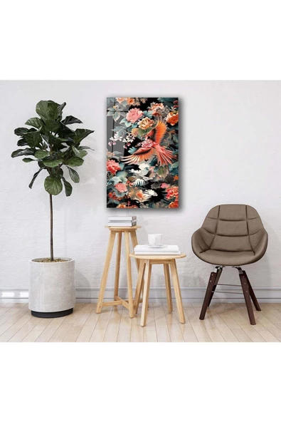 AlpiLeo Baharın Ruhu Alp Özel Cam Tablo Hediyelik Büyük Tablo Ev Ofis Dekoru ürün görseli 1