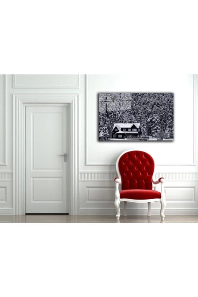 AlpiLeo Doğa Manzara Alp Özel Cam Tablo 4mm Dayanıklı Temperli Cam - Resim 2