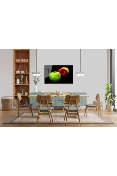 AlpiLeo Meyveler Alp Özel Cam Tablo 4mm Dayanıklı Temperli Cam - Resim 2