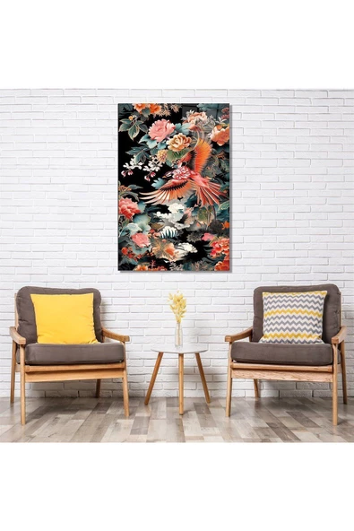 AlpiLeo Baharın Ruhu Alp Özel Cam Tablo Hediyelik Büyük Tablo Ev Ofis Dekoru - Resim 4