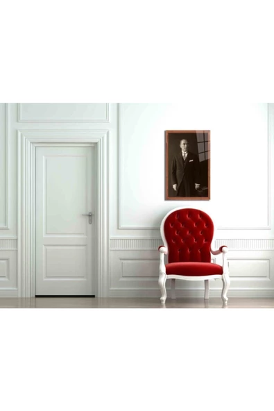 AlpiLeo Atatürk Alp Özel Cam Tablo 4 Mm Dayanıklı Temperli Cam - Resim 2