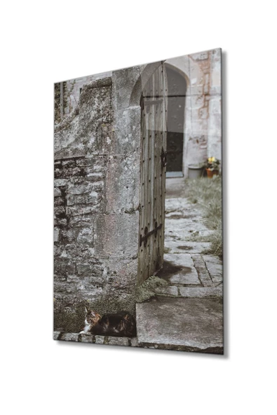 AlpiLeo Doğa Manzara Alp Özel Cam Tablo 4mm Dayanıklı Temperli Cam - Resim 2