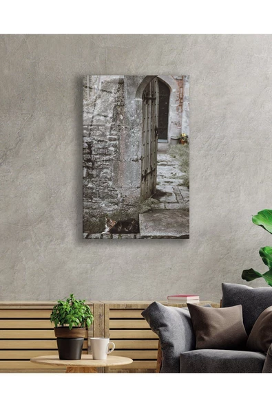 AlpiLeo Doğa Manzara Alp Özel Cam Tablo 4mm Dayanıklı Temperli Cam ürün görseli 1