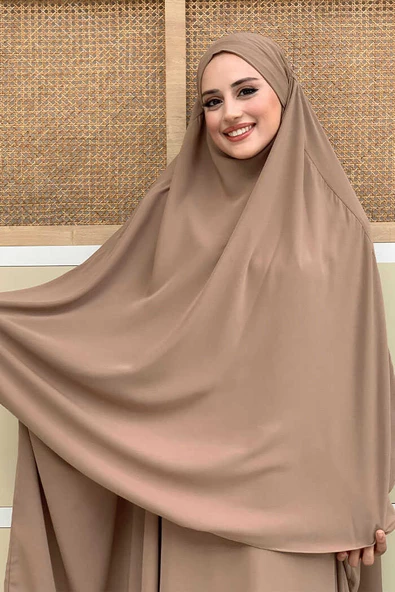 Sufleli Cilbab 6024 Vizon - Resim 4