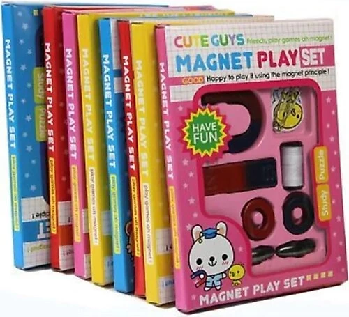 Mıknatıs Oyun Deney Seti Çocuklar İçin Magnet Play Set Eğitici - 12