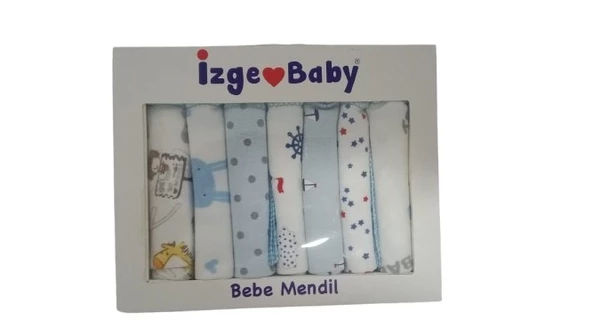 uğurrböceğiçocuk 7'li Kutuda Yenidoğan Bebek Mendili - 3