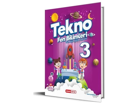 Kırmızı Beyaz Yayınları 3. Sınıf Tekno Fen Bilimleri