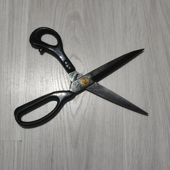 Hagiki Profesyonel Terzi Makası Uçları Özel Olarak Açılmış Paslanmaz Çelik Bileylenebilir Makas - 3