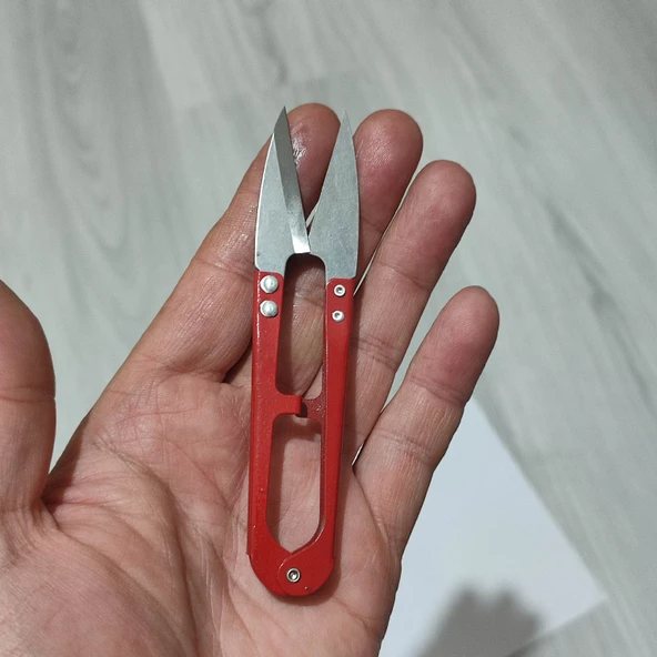 Hagiki Profesyonel Metal Iplik Makası Özel Olarak Keskinletilmiş Bıçaklar Paslanmaz Çelikyaylı Makas - 5