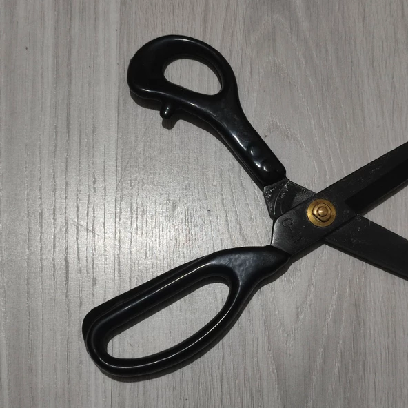 Hagiki Profesyonel Terzi Makası Uçları Özel Olarak Açılmış Paslanmaz Çelik Bileylenebilir Makas - 5