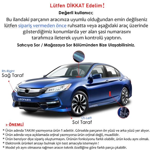 LEOPARTS Renault Clio Stop Lambası Dış Sol 2021-2024 (Touch Paket) 265551550R - 3