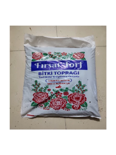 Fırsat Torf Fırsat Torf Bitki Toprağı Torf 20 Lt Çiçek Toprağı Çiçek Yetiştirme Saksı Toprağı 20 Litre Toprak