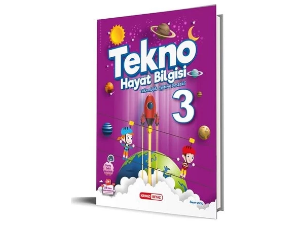 Kırmızı Beyaz Yayınları 3. Sınıf Tekno Hayat Bilgisi