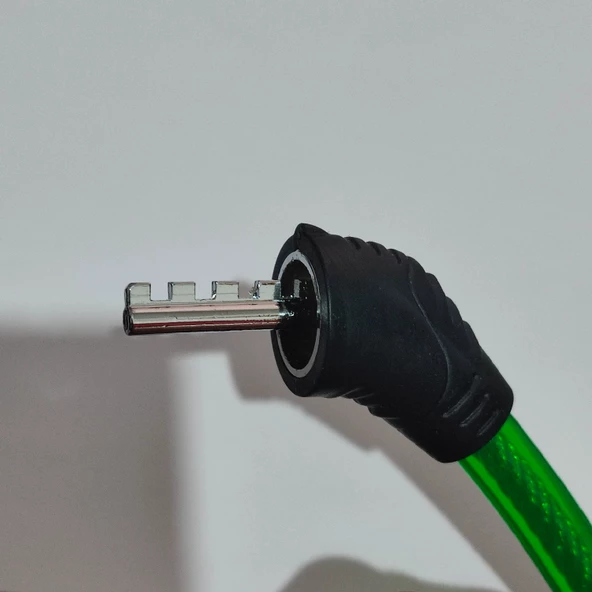 Hagiki Kalın Şifreli Bisiklet Kilidi 1cm Kalınlıkta 70CM Uzunlukta Çelik Telli Şifreli Kilit - 6