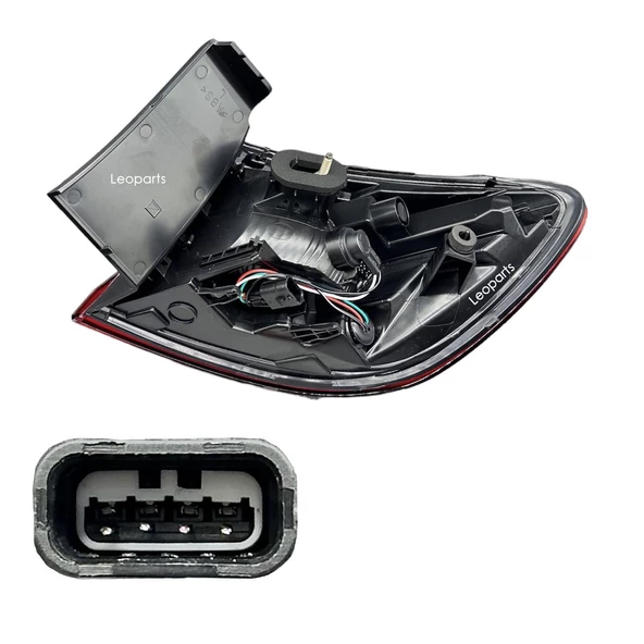 LEOPARTS Renault Clio Stop Lambası Dış Sol 2021-2024 (Touch Paket) 265551550R - 2