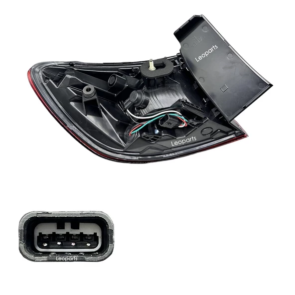 LEOPARTS Renault Clio 5 Stop Lambası Dış Sağ 2021-2024 (İcon Paket) 265504885R - 2