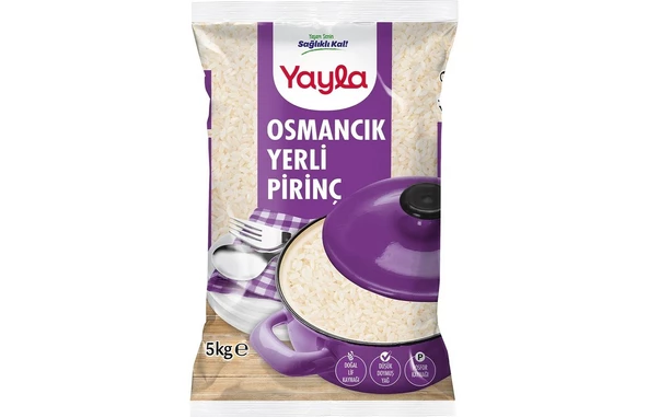 Yayla Yerli Osmancık Pirinç 5 kg