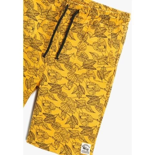 TROPIKAL KOMBIN YESIL SHORT BAYI - 12