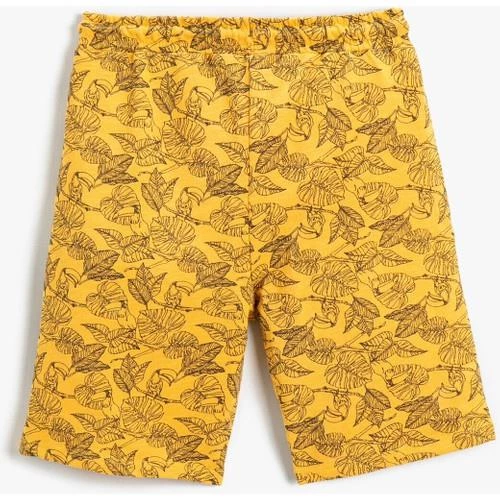 TROPIKAL KOMBIN YESIL SHORT BAYI - 5