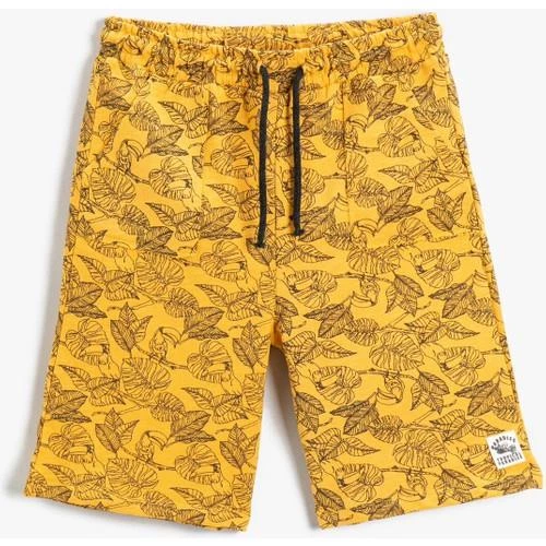 TROPIKAL KOMBIN YESIL SHORT BAYI - 10