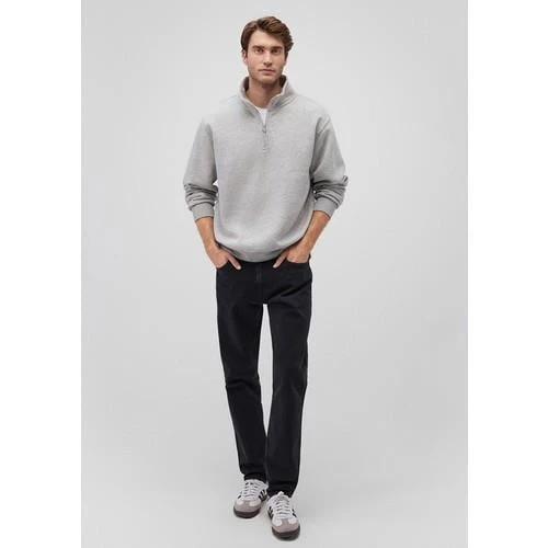 YARIM FERMUARLI SWEATSHIRT