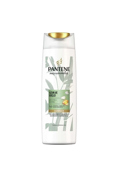 Pantene Uzun Ve Güçlü Saçlar Bambu Ve Biyotinli Şampuan 350 ml - 2