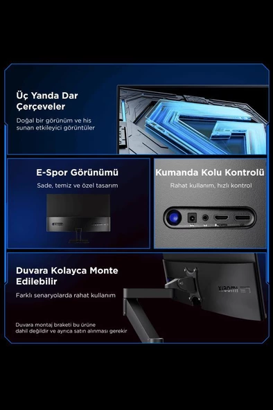 Xiaomi G27İ 27" 165Hz 1ms IPS LCD FreeSync Premium Gaming Monitör - 4