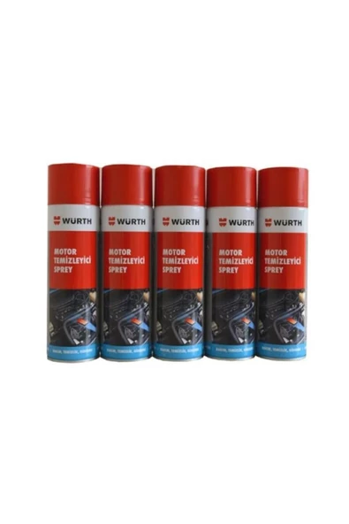 Würth Hızlı Motor Temizleme Spreyi 500 ml (5 ADET)