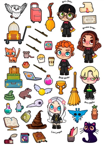 Cırt Cırtlı Toca Boca Avatar World Etkinlik Seti - 3