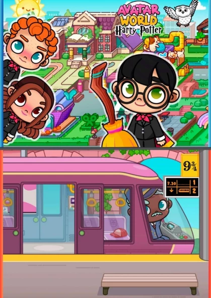 Cırt Cırtlı Toca Boca Avatar World Etkinlik Seti - 4