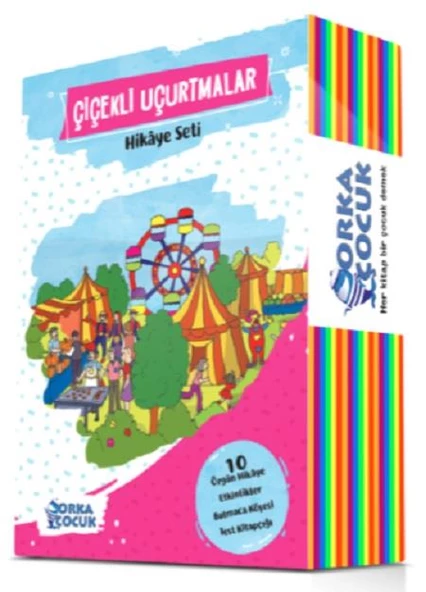 Orka Çocuk Çiçekli Uçurtmalar Hikaye Seti 10 Kitap 2. ve 3. sınıf