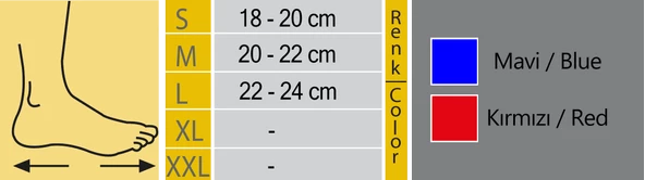 MORSA CYBERG® Çocuk Elastik Ayak Bilekliği - 3
