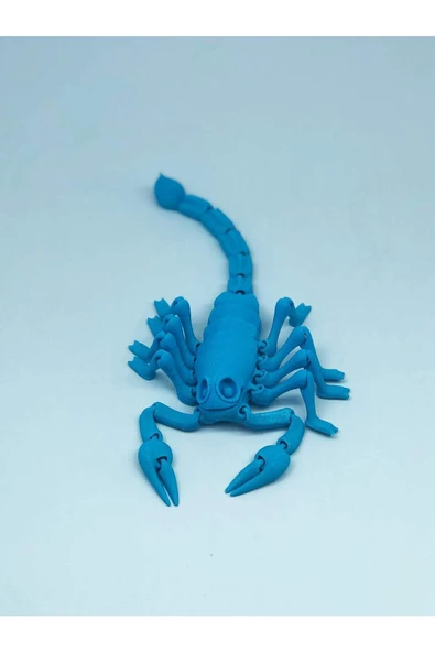 3d Hareketli Akrep Figürlü Oyuncak - Mavi - 4
