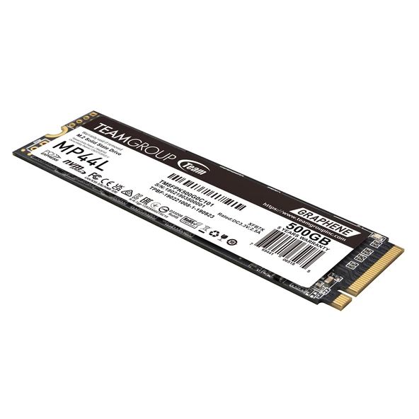 Team MP44L 500GB Gen4x4 5000/2500MB/s NVMe PCIe M.2 SSD Disk (TM8FPK500G0C101) - 1