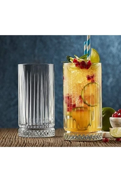 Paşabahçe elysia long drink 6 lı su bardak - meşrubat bardağı 520445