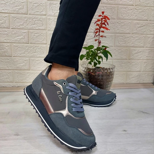 Lee Cooper 31214 Füme Renk Fuspetli Erkek Spor Ayakkabı - 5