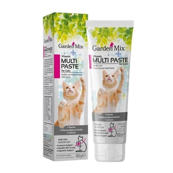 Garden Mix Multivitamin Kedi Malt Macunu 100 Gr