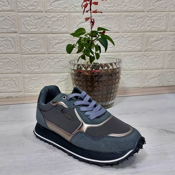 Lee Cooper 31214 Füme Renk Fuspetli Erkek Spor Ayakkabı - 11