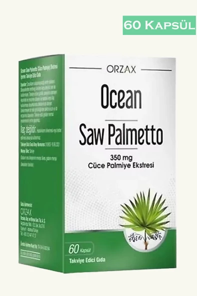 Ocean Saw Palmetto 350 mg 60 Kapsül ürün görseli 1