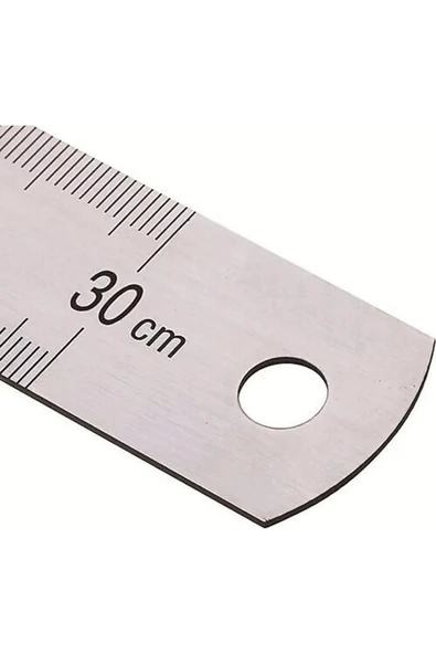ÇELİK CETVEL  300*25 MM LEO - 2