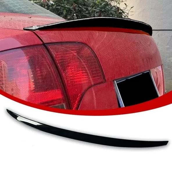 AUTOGP Audi a4 bagaj üstü spoiler pianoblack boyalı 2002 / 2008 - 2