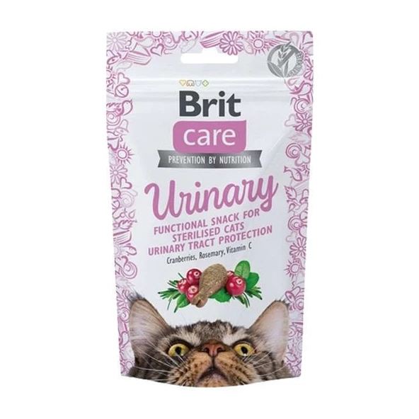 Brit Care Snack Urinary İdrar Sağlığı Destekleyici Kedi Ödül Maması 50 Gr