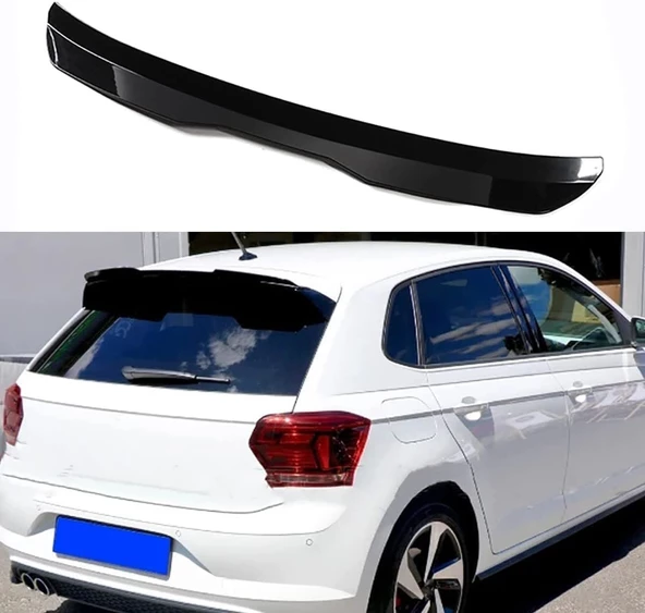 AUTOGP Vw polo aw gti bagaj üstü spoiler pianoblack boyalı 2018 / 2022