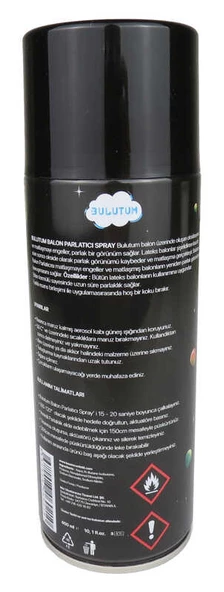BALON PARLATICI SPREY 1 ADET 400 ML - 4