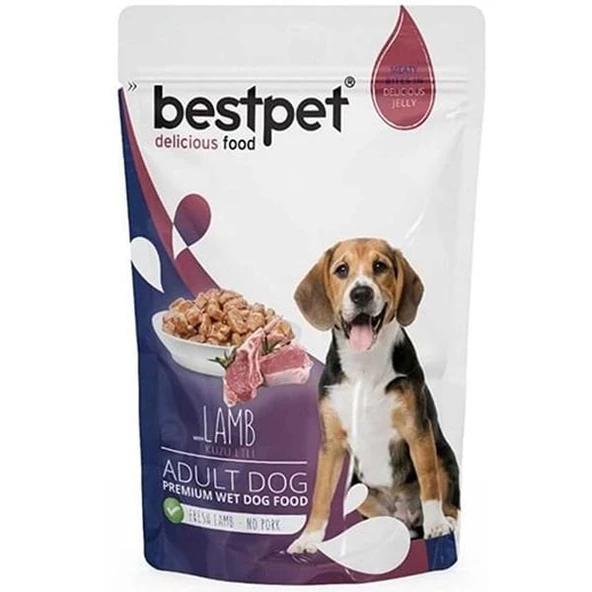 Bestpet Adult Kuzu Etli Yetişkin Köpek Konservesi 100 Gr