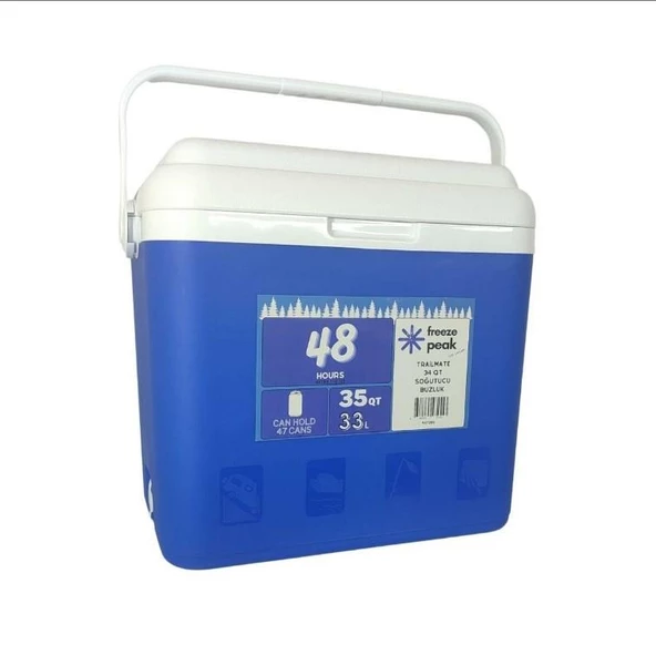 Freeze Peak Trailmate 35 QT Soğutucu Buzluk 33 Litre - Mavi 547255 - 1