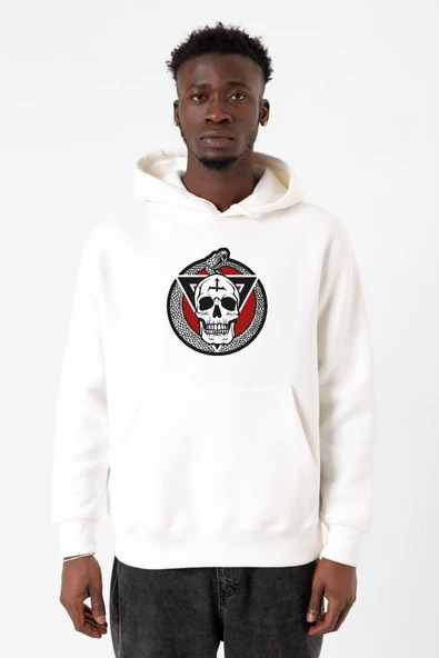 The Purge The Forever Purge Beyaz Erkek 3ip Kapşonlu Sweatshirt
