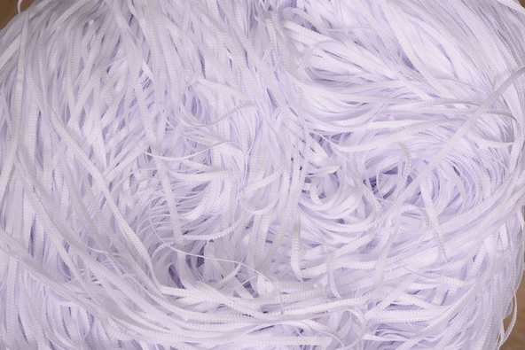 DÜZ İP PERDE 180 Cm En 280 Cm Boy BEYAZ RENK HAZIR İP PERDE - Resim 5